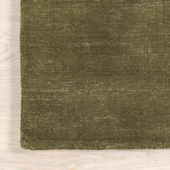 Handmade Wool Blend Area Rug Low Pile Soft Texture Flat Woven Living Room Bedroom Dining Room Comfortable Easy Care