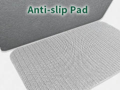 Super Absorbent Diatomaceous Earth Bath Mat Large, Quick Drying Non-Slip Diatomite Stone Bath Mats (Extra Large 31.5" x 19.7")