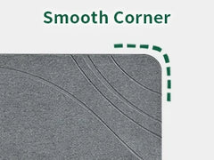 Super Absorbent Diatomaceous Earth Bath Mat Large, Quick Drying Non-Slip Diatomite Stone Bath Mats (Extra Large 31.5" x 19.7")