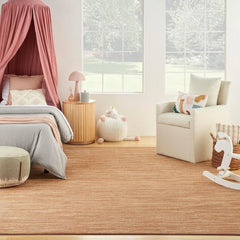 Essentials 4' x 6' Navy Blue Fabric Outdoor Area Rug (4' x 6')