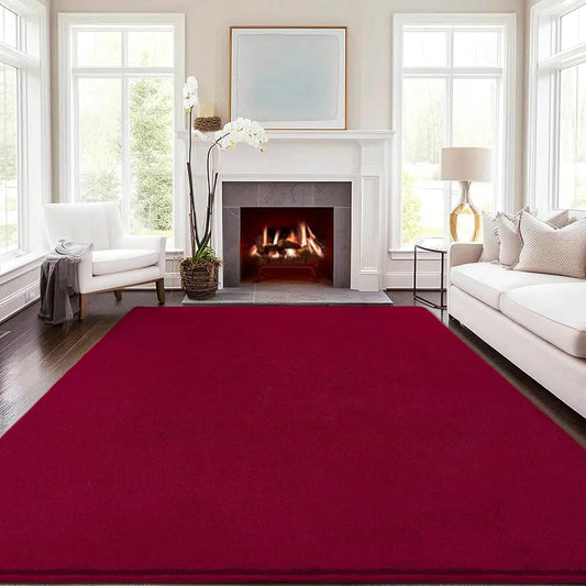 Black Rugs for Living Room 5x7 Feet Shag Rugs for Bedroom Area Rug Modern Soft Rugs for Kids Room,Nursery