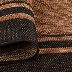 Indoor Outdoor Classic Flatweave Area Rug, Stain & UV Resistant Carpet, Deck, Patio, Poolside & Mudroom, 5x7 Ft Standard, Rugs