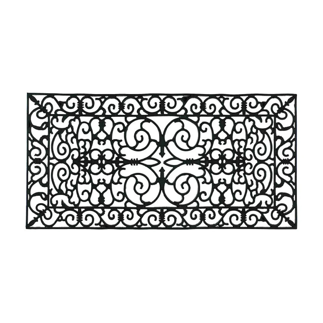 Natural Rubber Doormat Home Textile 24 H X 48 W X 5/8" Size Mat for Home Garden Kitchen Ramp Pool Restaurant Garage Floor Mat