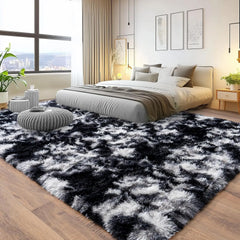 8x10 Rug for Living Room, Fuzzy Plush Large Area Rug, Fluffy Modern Shag Non Slip Soft Furry Carpet for Bedroom Kids Room