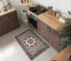 2x3 Rug - Machine Washable Entry Rug with Non-Slip Backing, Ideal for Enteryway, Kitchen, Bathroom,
