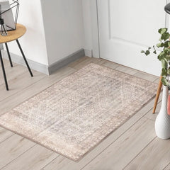 2x3 Rug - Machine Washable Entry Rug with Non-Slip Backing, Ideal for Enteryway, Kitchen, Bathroom,