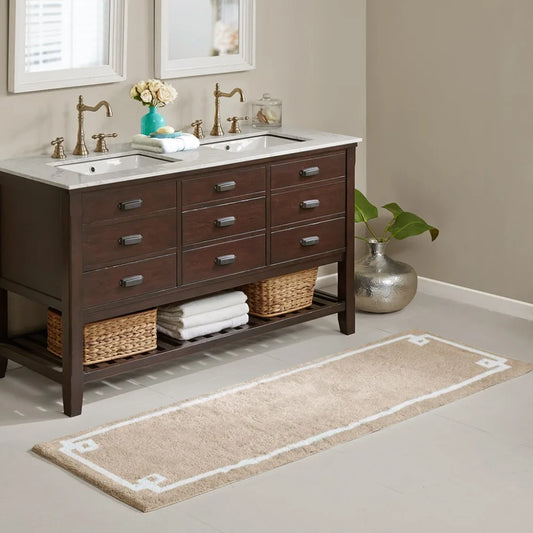 Cotton Tufted Bath Mats 24x72"