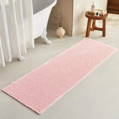Waffle Runner Rug Bathroom, Long Boho Bathroom Rugs Non Slip Washable Super Absorbent Quick Dry Farmhouse Bathroom Decor