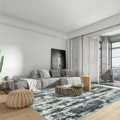 8x10 Area Rugs Washable Rug: Large Modern Abstract Living Room Rug Soft Anti-Skid Thin Carpet Indoor Floor Non-Shedding