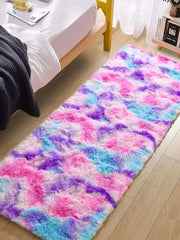 Fluffy Runner Rugs for Bedroom Living Room Soft Shag Rug 3x5 Feet, Non Slip ,Fuzzy Bedside Rug for Kids Boys Room Home Decor