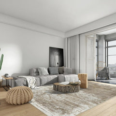 8x10 Area Rugs Washable Rug: Large Modern Abstract Living Room Rug Soft Anti-Skid Thin Carpet Indoor Floor Non-Shedding