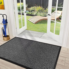 Door Mat Outdoor, Welcome Mats Outside, Large Front Door Mats, Doormat Indoor Entrance, Outdoor Mat, Anti-Slip Rubber Door
