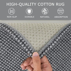 Boho Rugs for Entryway Rugs 4x6 ft Washable Area Rugs Rubber Backed Living Room