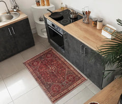 2x3 Rug - Machine Washable Entry Rug with Non-Slip Backing, Ideal for Enteryway, Kitchen, Bathroom,