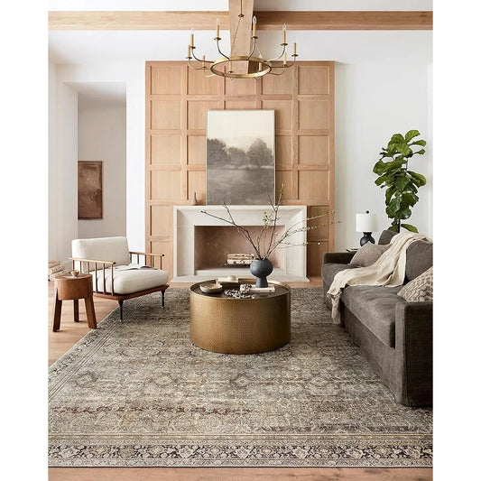 Soft Durable Accent Rug Designer Area Rug Living Room Bedroom Dining Room Home Office Low Pile Easy Maintenance