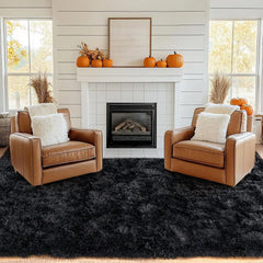 8x10 Rug for Living Room, Fuzzy Plush Large Area Rug, Fluffy Modern Shag Non Slip Soft Furry Carpet for Bedroom Kids Room