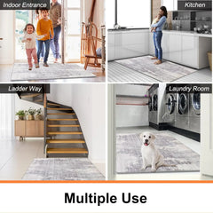 Doormat, Faux Wool, Absorbent Front Indoor Doormat, 36 X 60 Inches