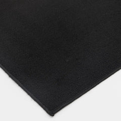 54 x 78 Titan Solid Black Durable Indoor Area Rug