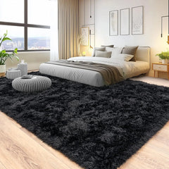 8x10 Rug for Living Room, Fuzzy Plush Large Area Rug, Fluffy Modern Shag Non Slip Soft Furry Carpet for Bedroom Kids Room