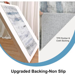 Doormat, Faux Wool, Absorbent Front Indoor Doormat, 36 X 60 Inches