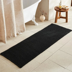 Waffle Runner Rug Bathroom, Long Boho Bathroom Rugs Non Slip Washable Super Absorbent Quick Dry Farmhouse Bathroom Decor