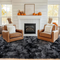 8x10 Rug for Living Room, Fuzzy Plush Large Area Rug, Fluffy Modern Shag Non Slip Soft Furry Carpet for Bedroom Kids Room