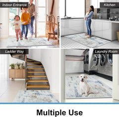 Doormat, Faux Wool, Absorbent Front Indoor Doormat, 36 X 60 Inches