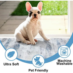 Doormat, Faux Wool, Absorbent Front Indoor Doormat, 36 X 60 Inches