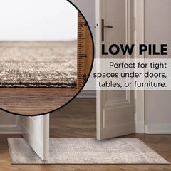 2x3 Rug - Machine Washable Entry Rug with Non-Slip Backing, Ideal for Enteryway, Kitchen, Bathroom,