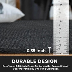 Boho Rugs for Entryway 3x5 ft Washable Front Door Area Rug Indoor Rubber Backed Kitchen
