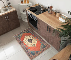 2x3 Rug - Machine Washable Entry Rug with Non-Slip Backing, Ideal for Enteryway, Kitchen, Bathroom,