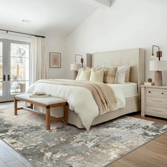 Area Rugs 5x7 Machine Washable Area Rug for Bedroom Living Room Dining Room, Large Modern Abstract Soft Rugs