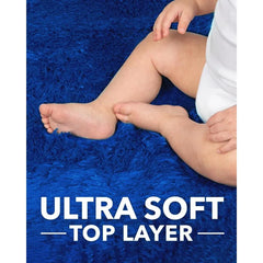 6x9 Rugs for Living Room, Large Fluffy Carpet, Fuzzy Plush Navy Shag Comfy Soft, Non-Slip Indoor Floor,for Kids Boys Girls
