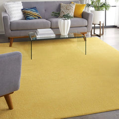 Essentials 4' x 6' Navy Blue Fabric Outdoor Area Rug (4' x 6')